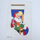 Sport Equipment Santa Stocking Canvas - KC Needlepoint