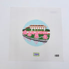 Kennedy Center with Cherry Blossoms Canvas - KC Needlepoint
