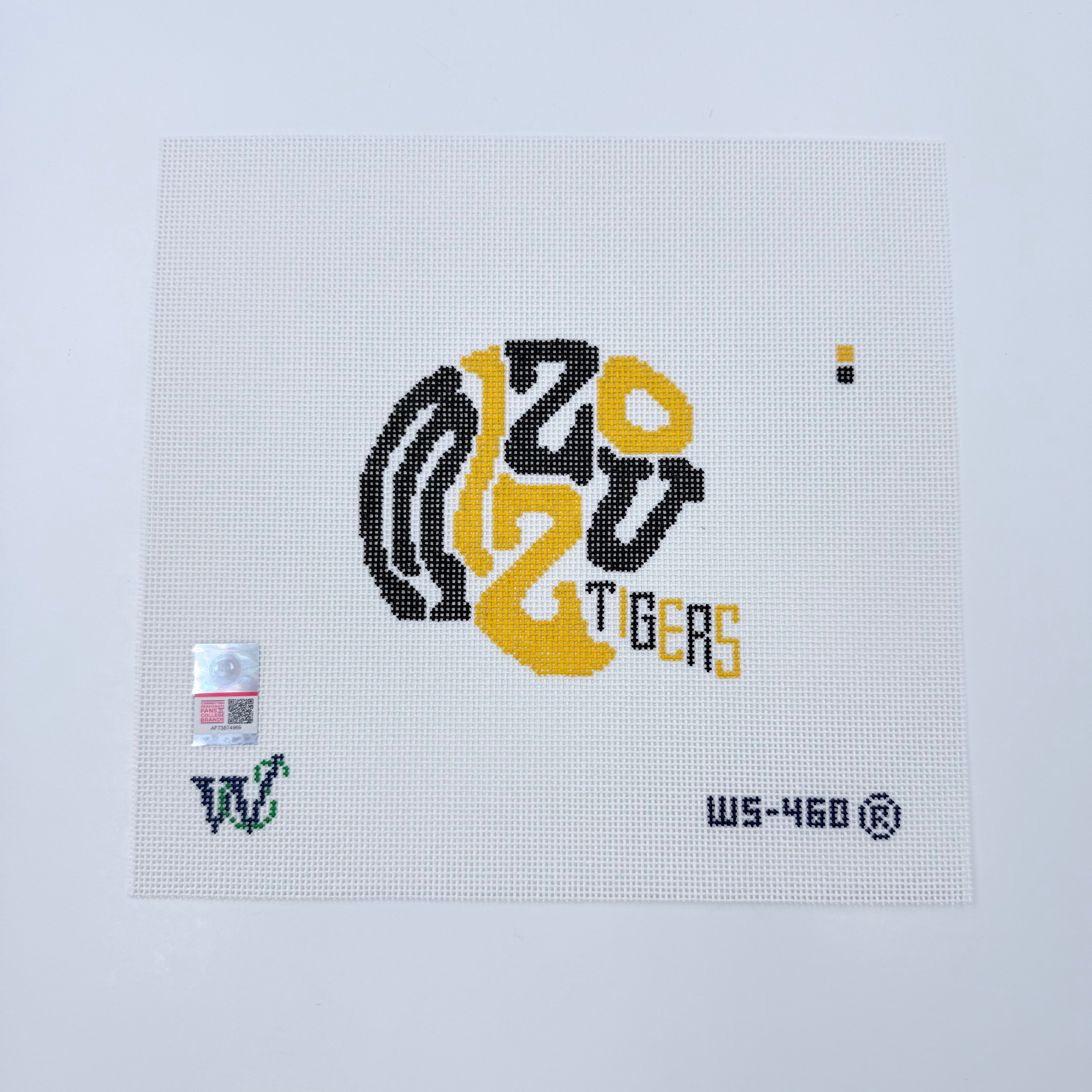 Mizzou Helmet Canvas - KC Needlepoint