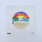 St. John USVI Travel Round Canvas - KC Needlepoint