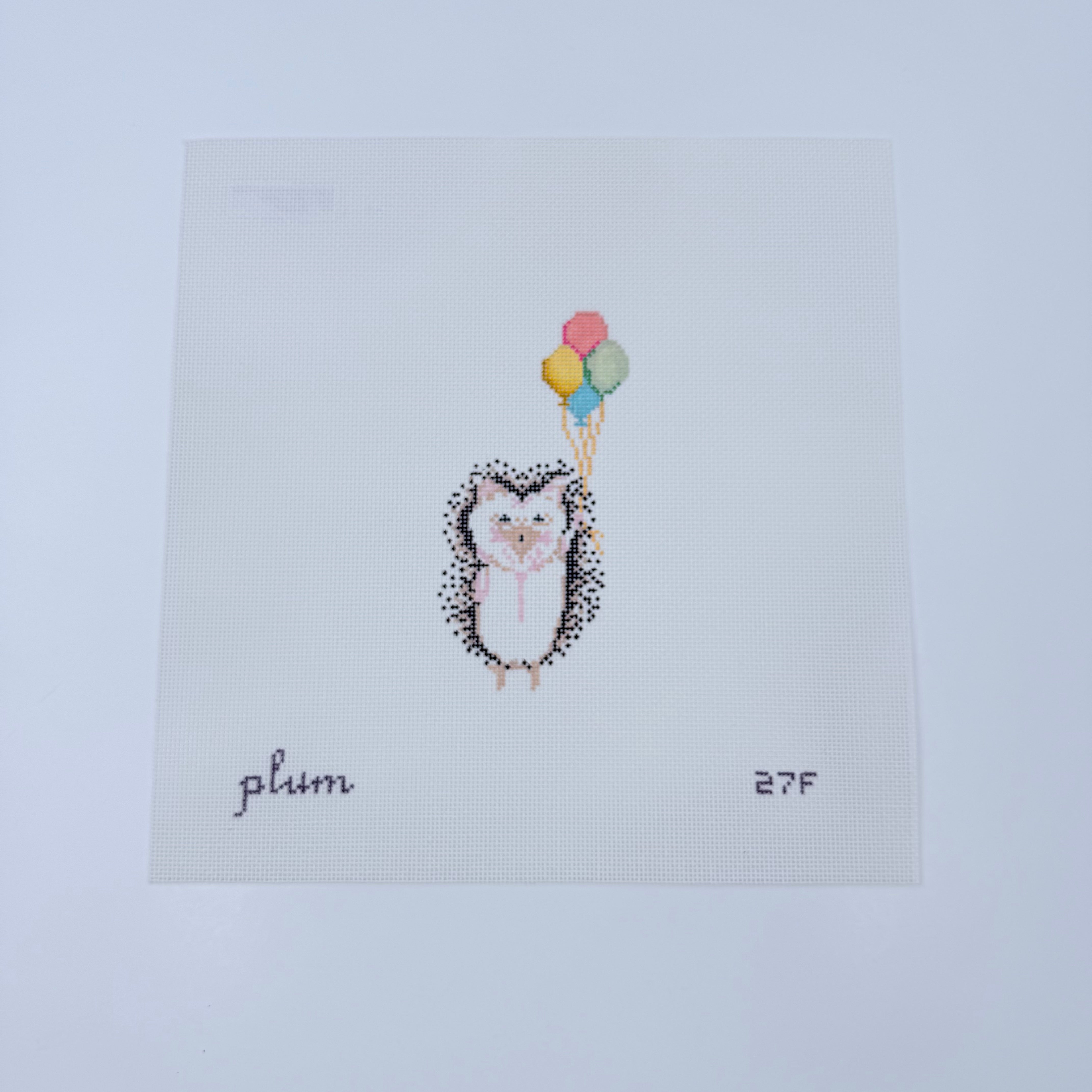 Hedghog Needlepoint Canvas - KC Needlepoint