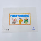 Party Animal Canvas - KC Needlepoint