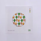 Beer Round Canvas - KC Needlepoint