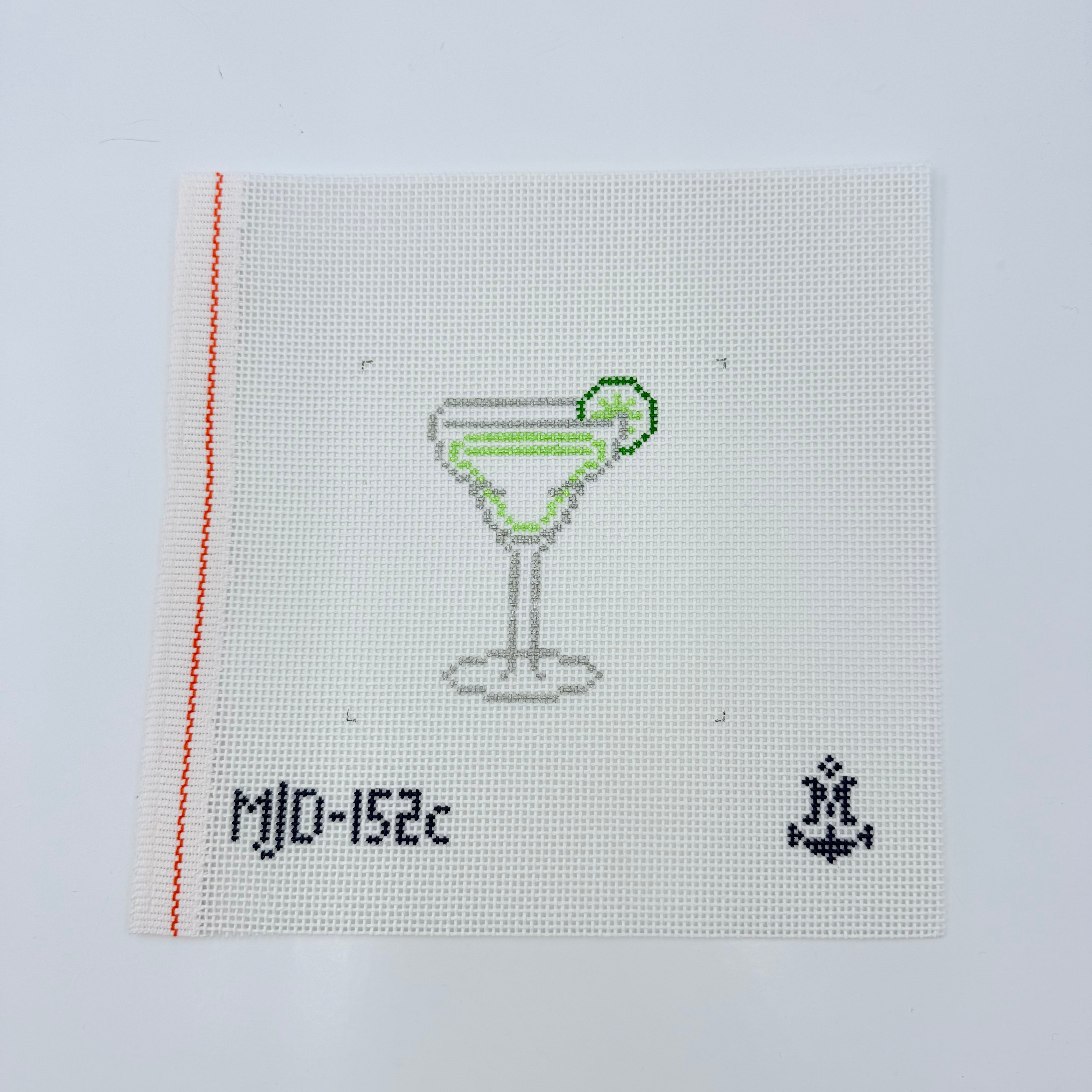 Margarita Silhouette Canvas - KC Needlepoint