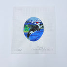 Orca Oval Canvas - KC Needlepoint