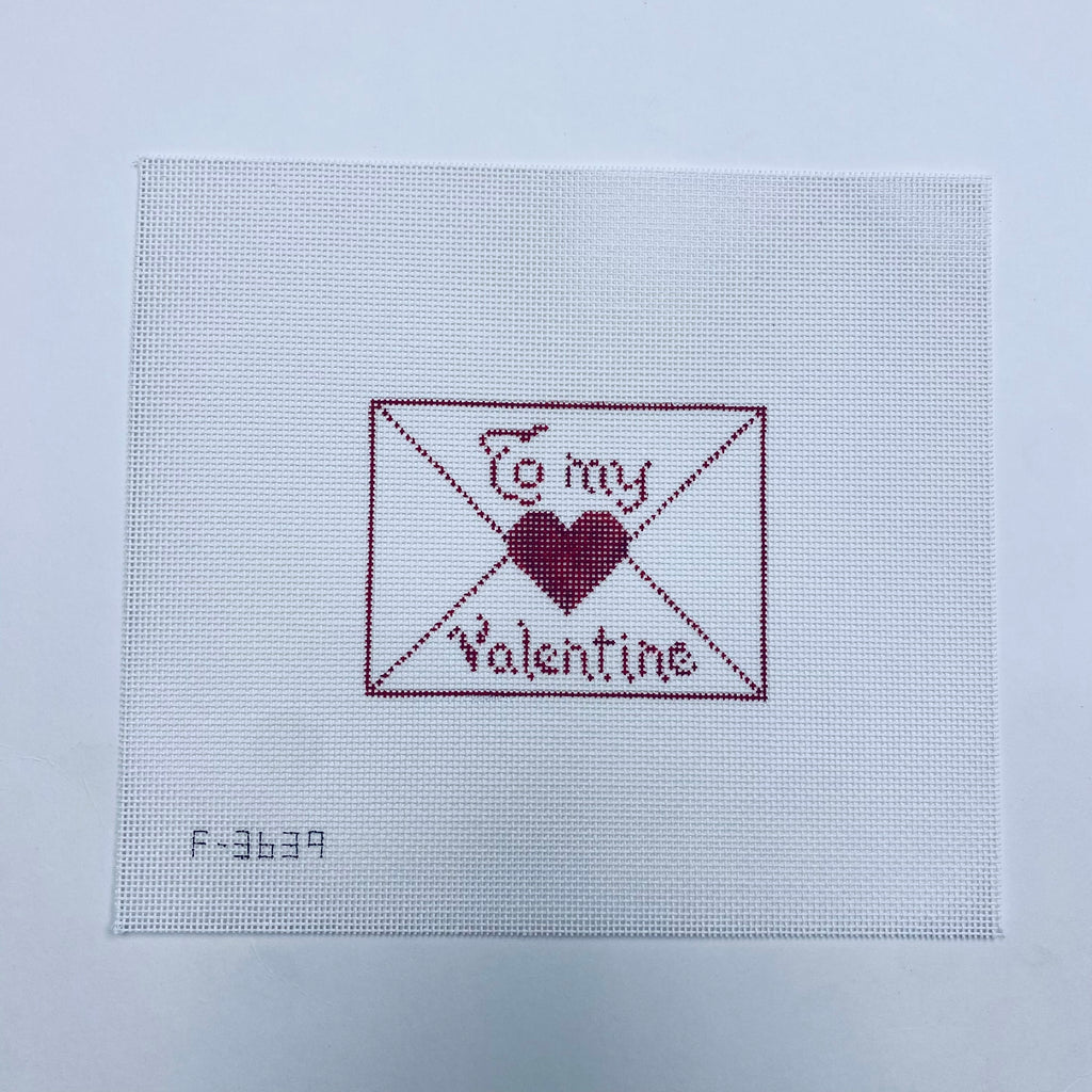 To My Valentine Canvas - KC Needlepoint