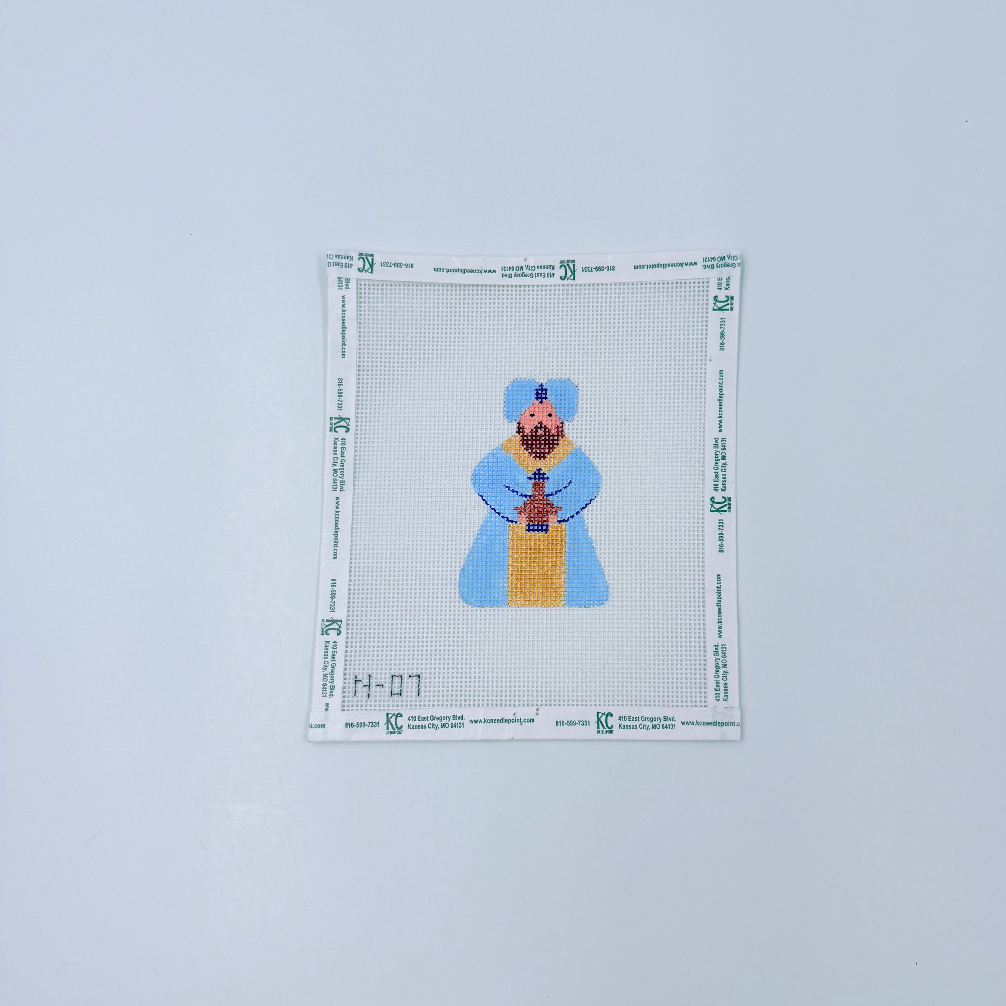 Nativity Wise Man 1 Canvas - KC Needlepoint