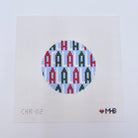 Fa La La Round Canvas - KC Needlepoint