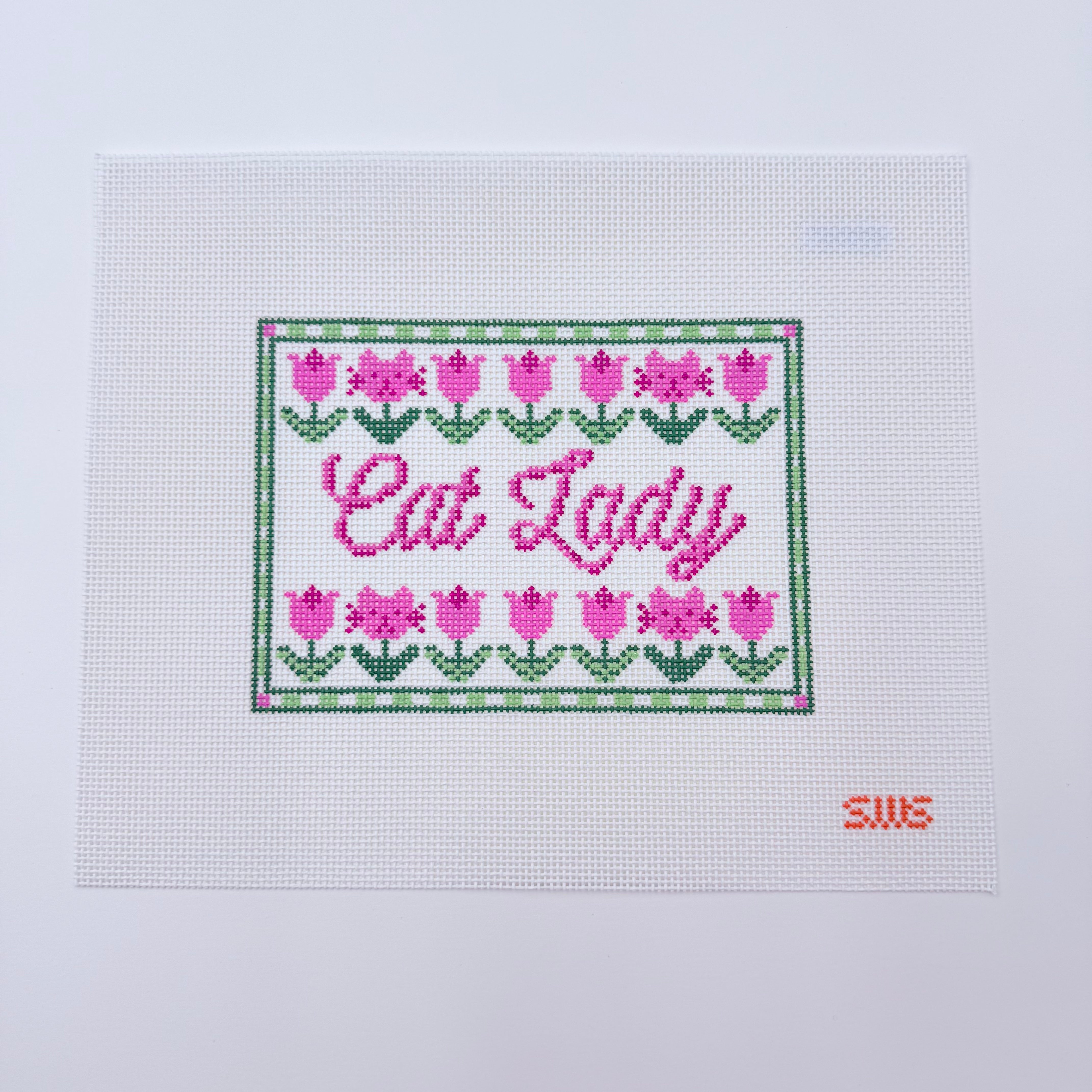 Cat Lady Canvas - KC Needlepoint