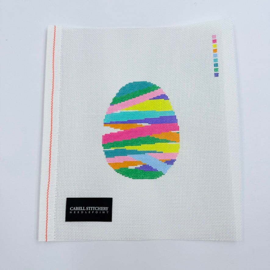 Stackable Easter Egg Canvas - KC Needlepoint