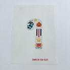 US Marine Corps Candy Cane Canvas - KC Needlepoint