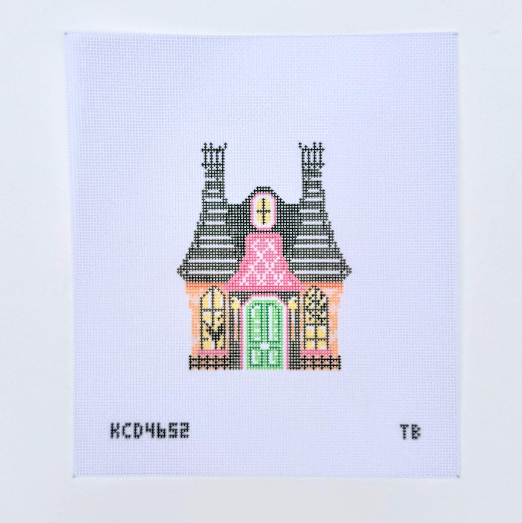 Haunted House 1 Needlepoint Canvas - KC Needlepoint