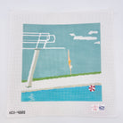 Dive Right In Canvas - KC Needlepoint
