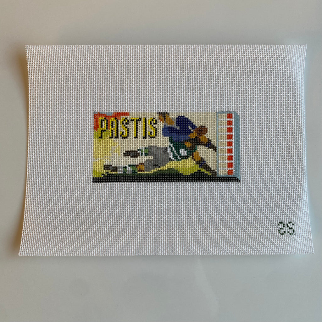 Pastis Matchbook Canvas - KC Needlepoint