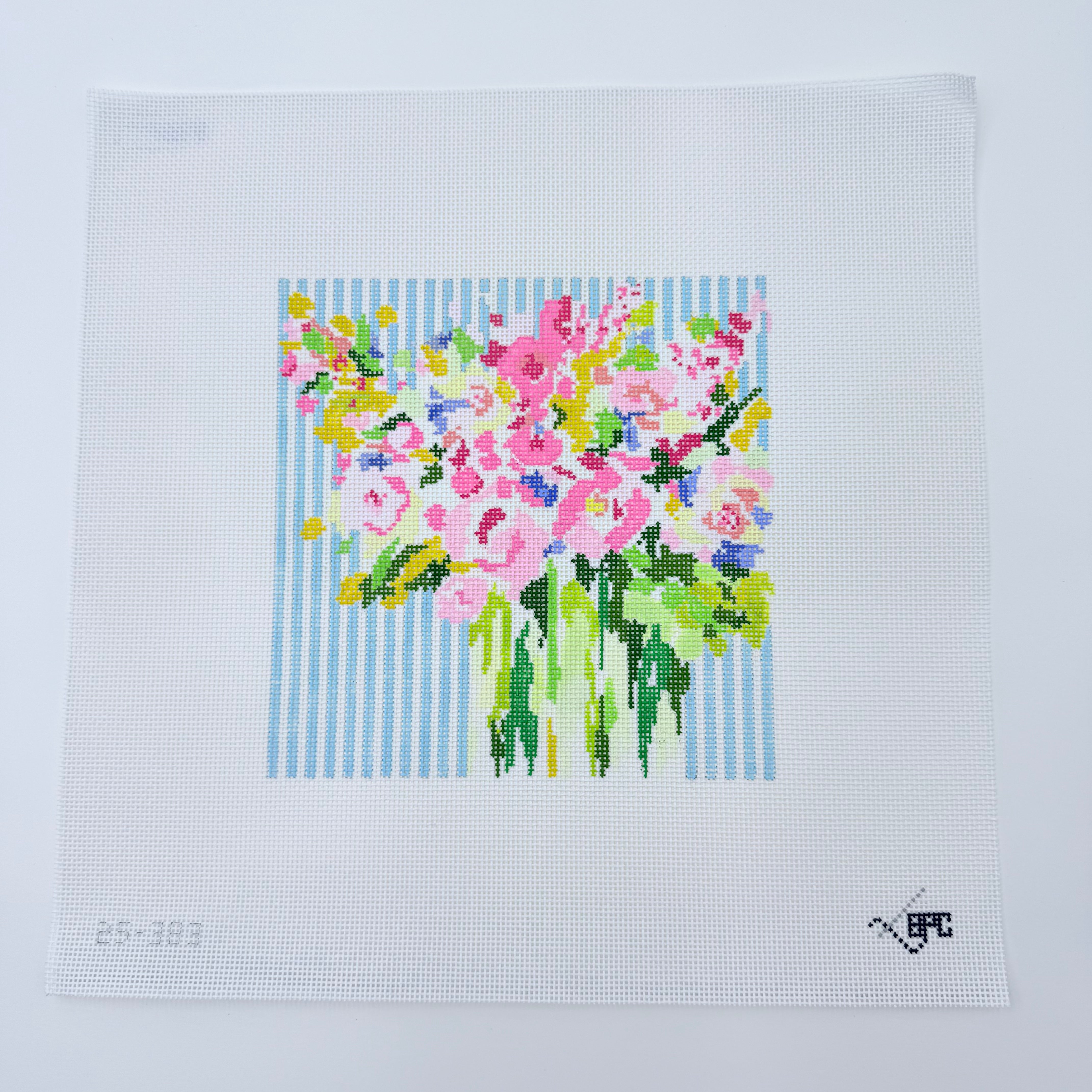Spring Flowers Canvas - KC Needlepoint