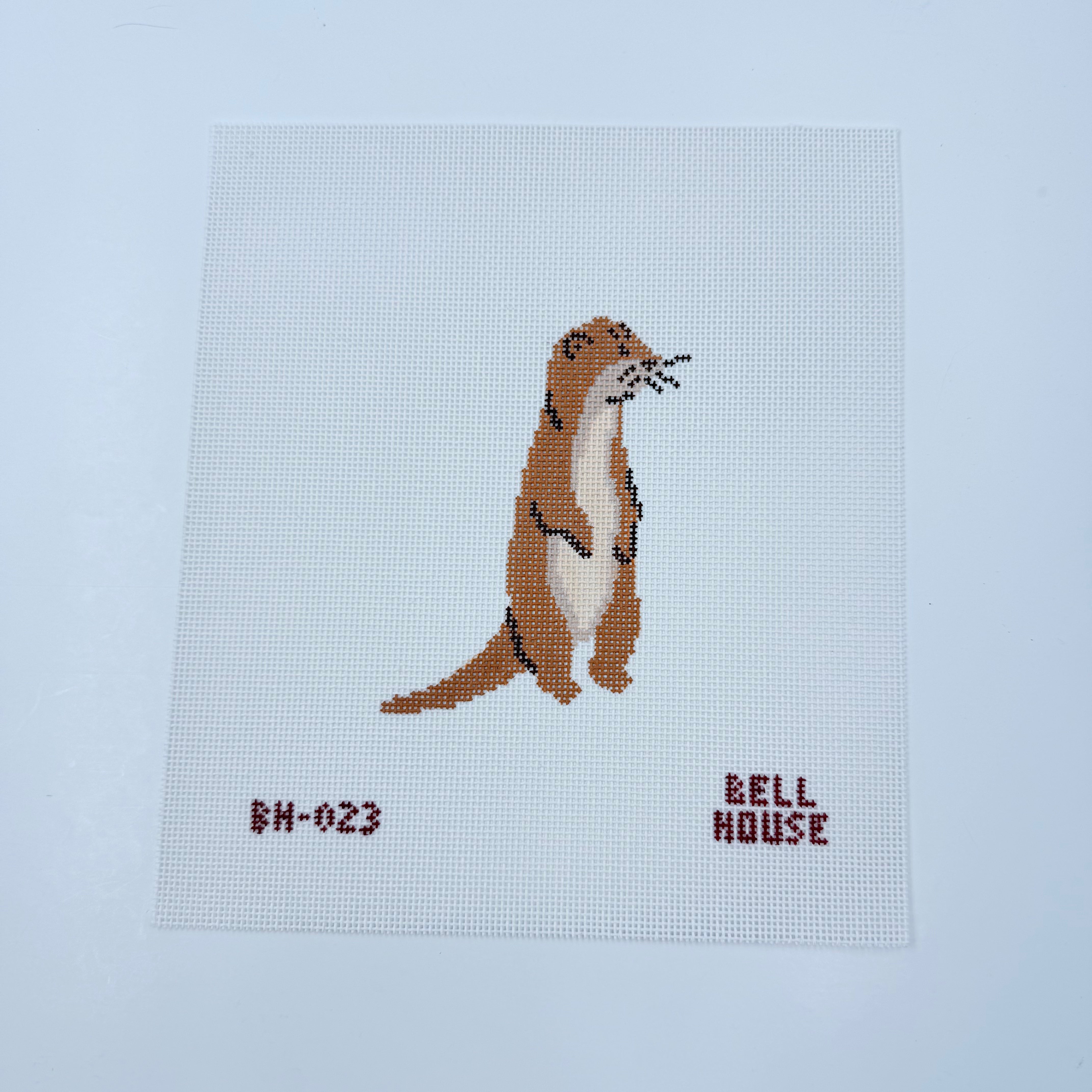 Otter Canvas - KC Needlepoint