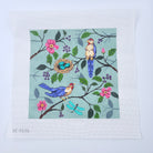 Bird Pillow Canvas - KC Needlepoint