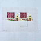 3D Red Licorice and Chocolate Gingerbread House Canvas - KC Needlepoint