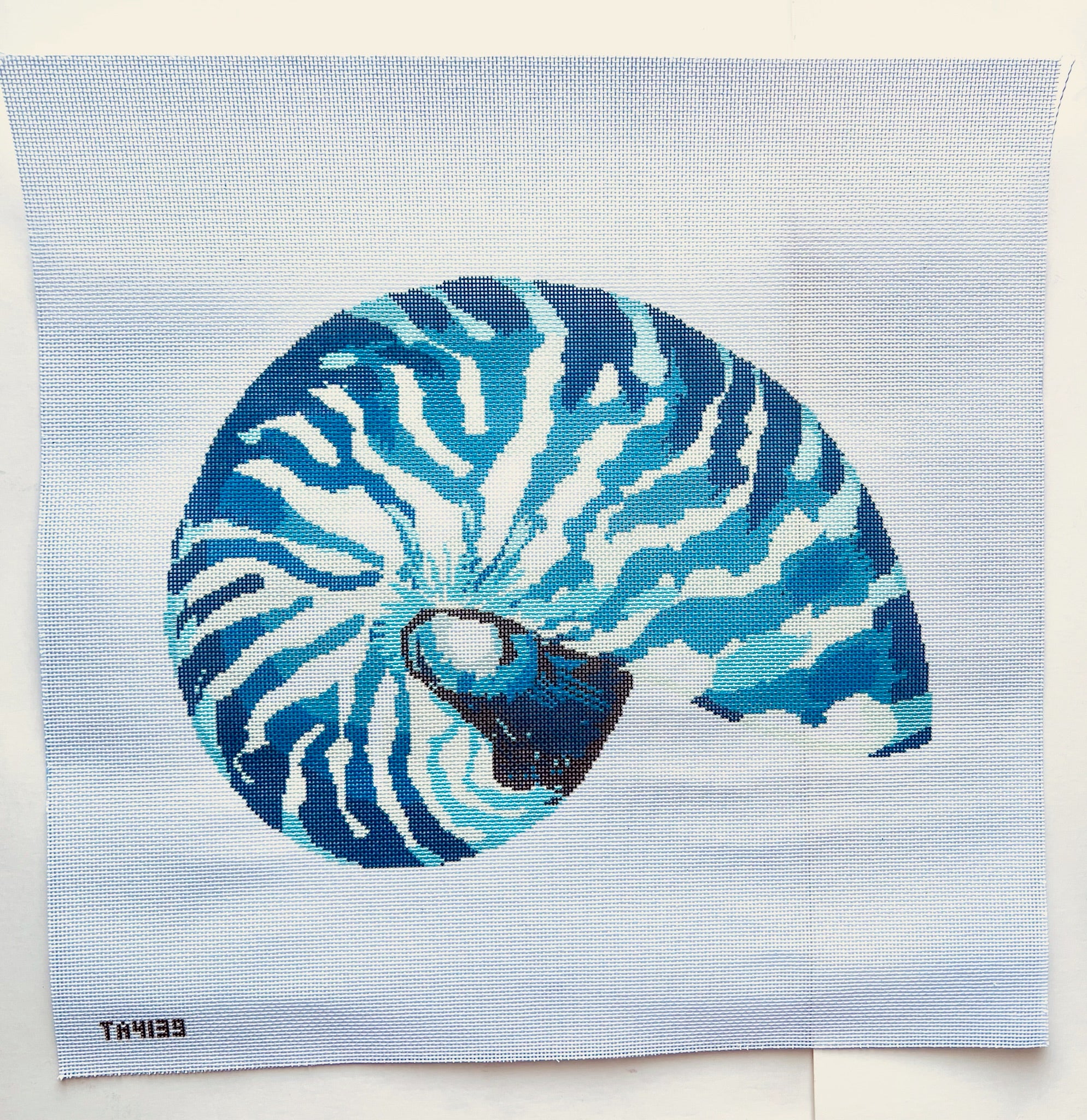 Nautilus Needlepoint Canvas - KC Needlepoint