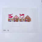 Ski Lodge Mini House - KC Needlepoint