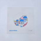 Santorini Round Canvas - KC Needlepoint