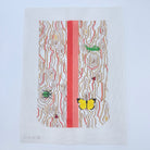 Mindy and Friends Trifold Clutch Canvas - KC Needlepoint