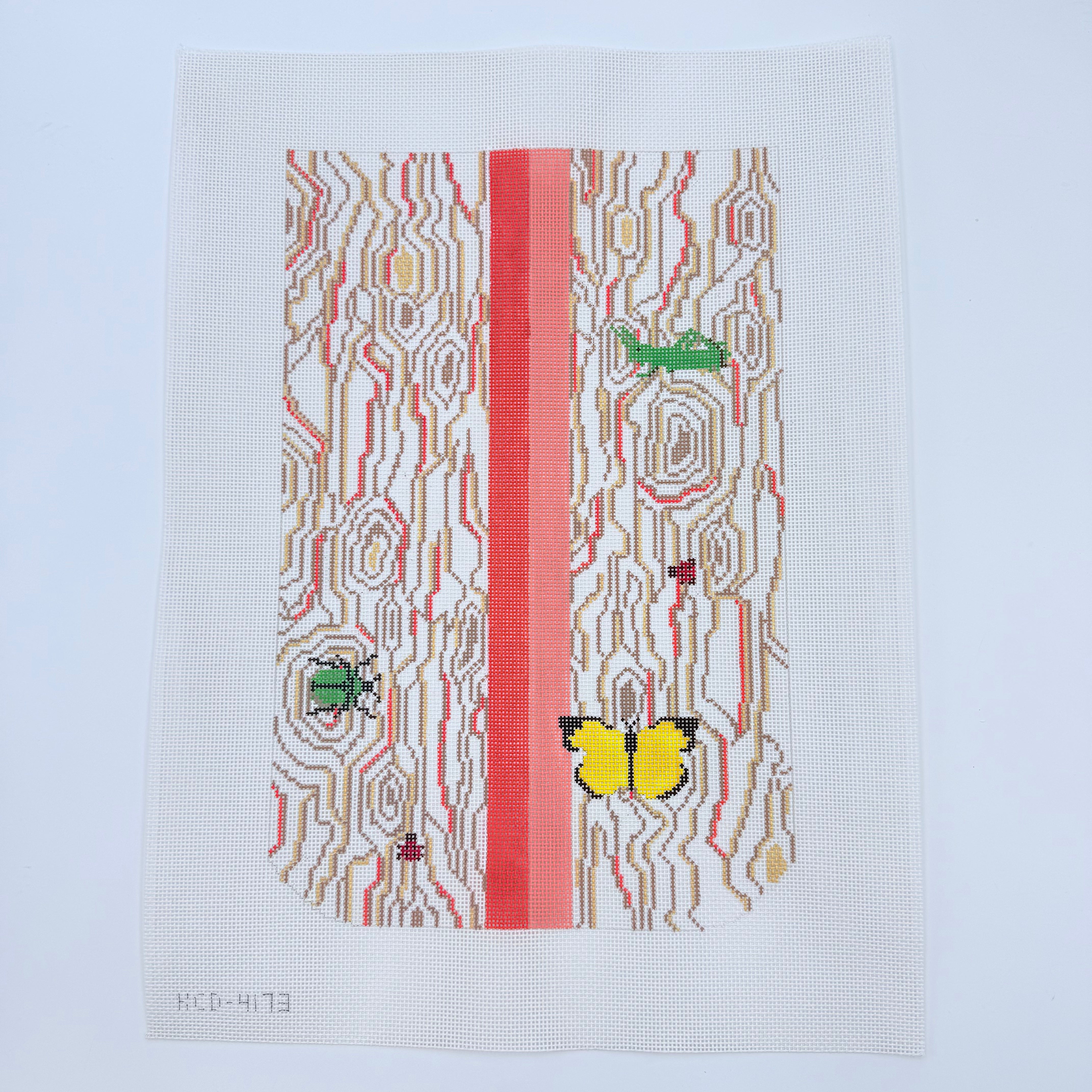 Mindy and Friends Trifold Clutch Canvas - KC Needlepoint