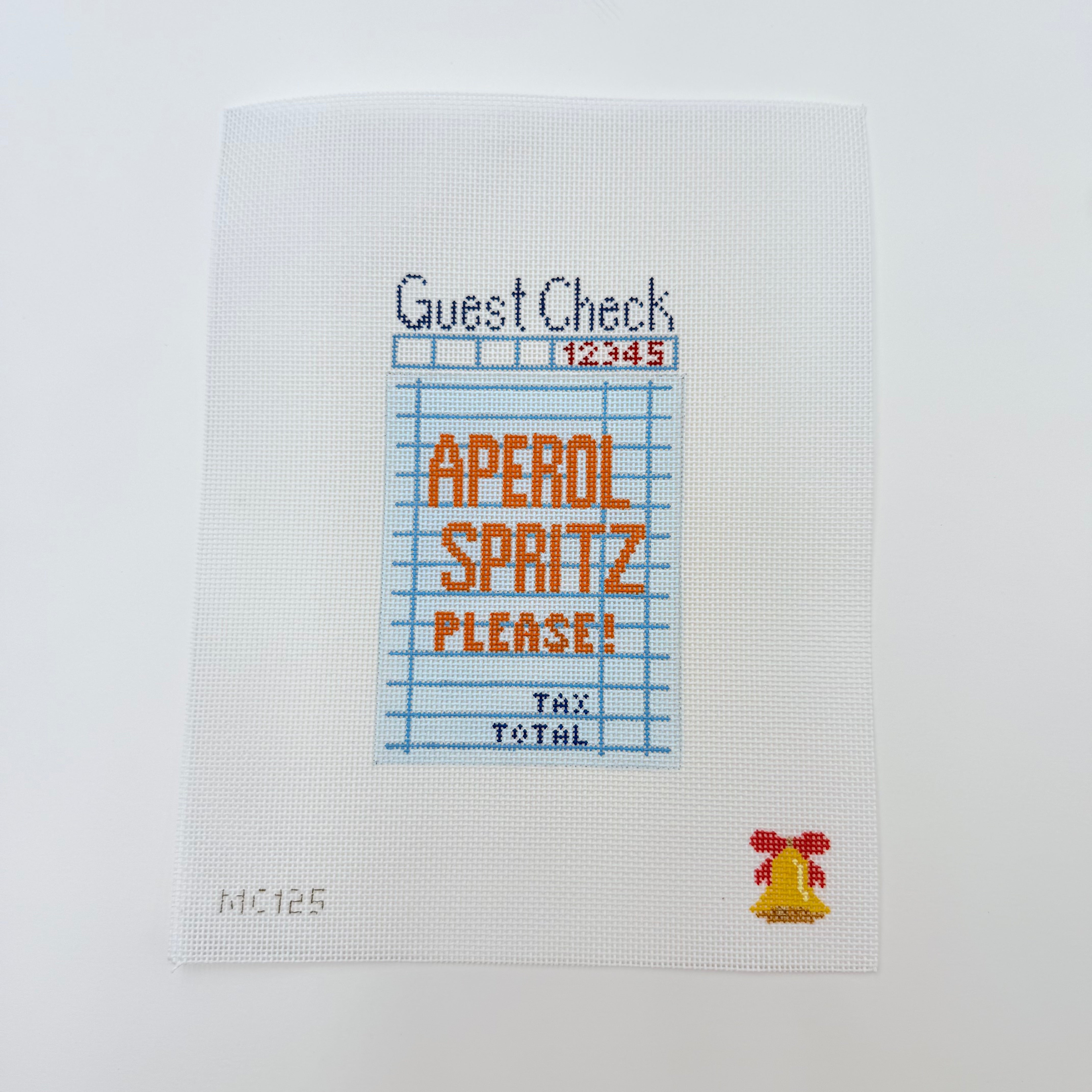 Aperol Spritz Please Canvas - KC Needlepoint