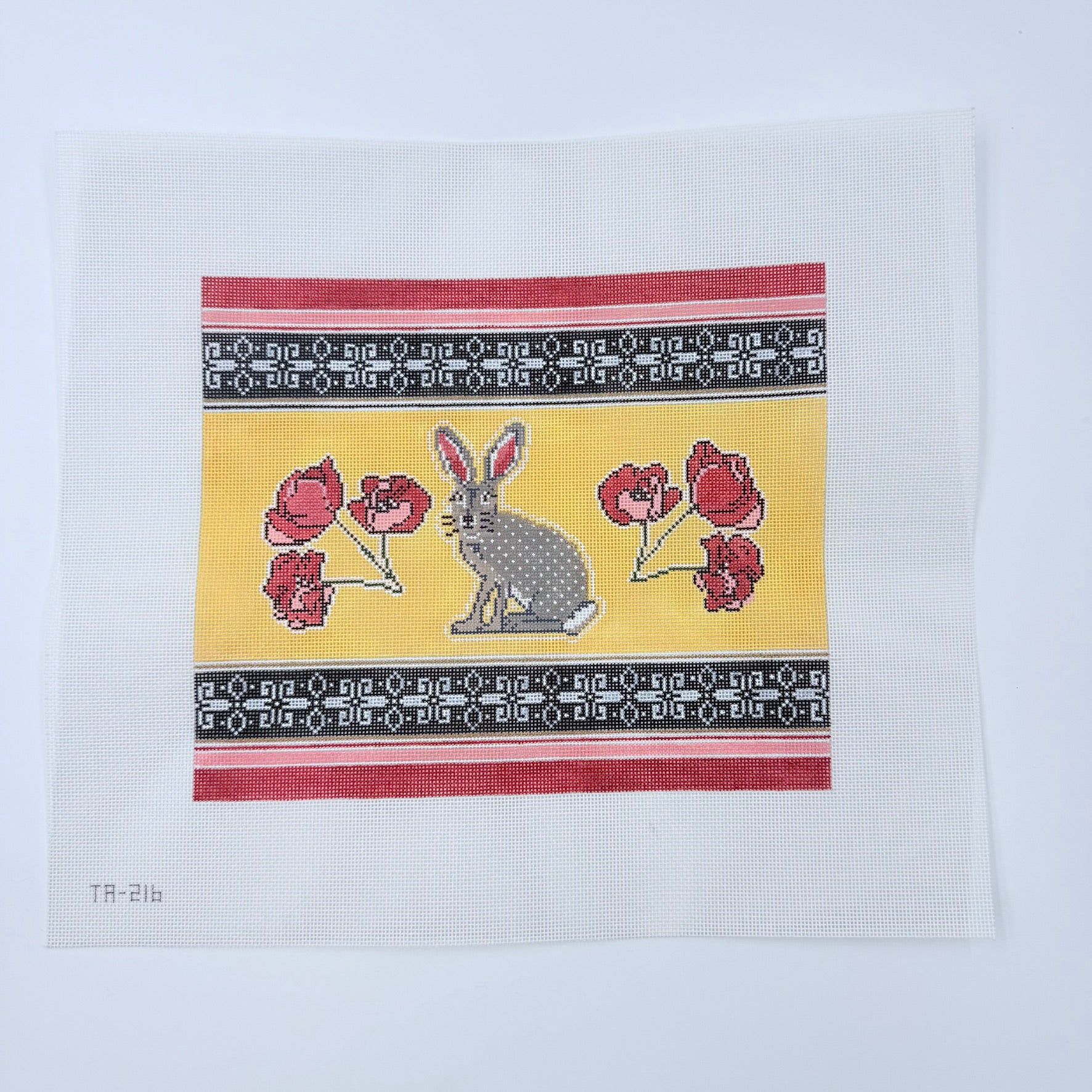 Jasper the Jack Rabbit Canvas - KC Needlepoint