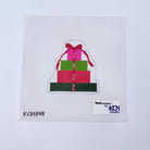 2022 KCN Stacking Presents Ornament Canvas - KC Needlepoint