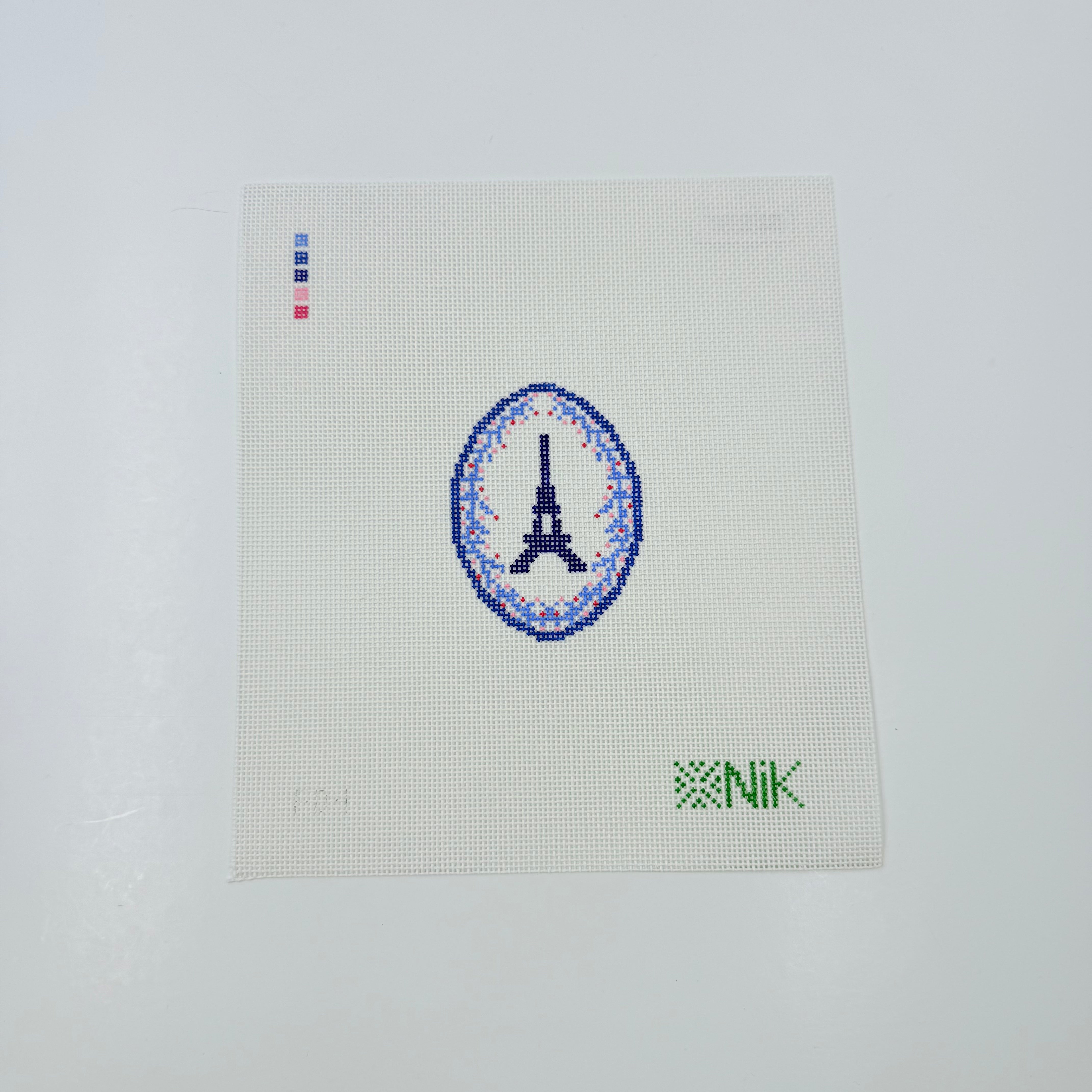Fleur de Eiffel Canvas - KC Needlepoint