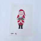 Nutcracker Santa with Presents Canvas - KC Needlepoint