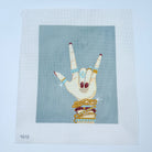 Rock On Jewelry Canvas - KC Needlepoint