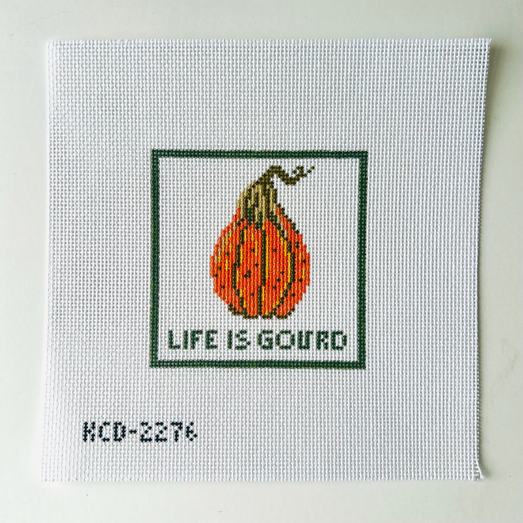 Life is Gourd Canvas - KC Needlepoint