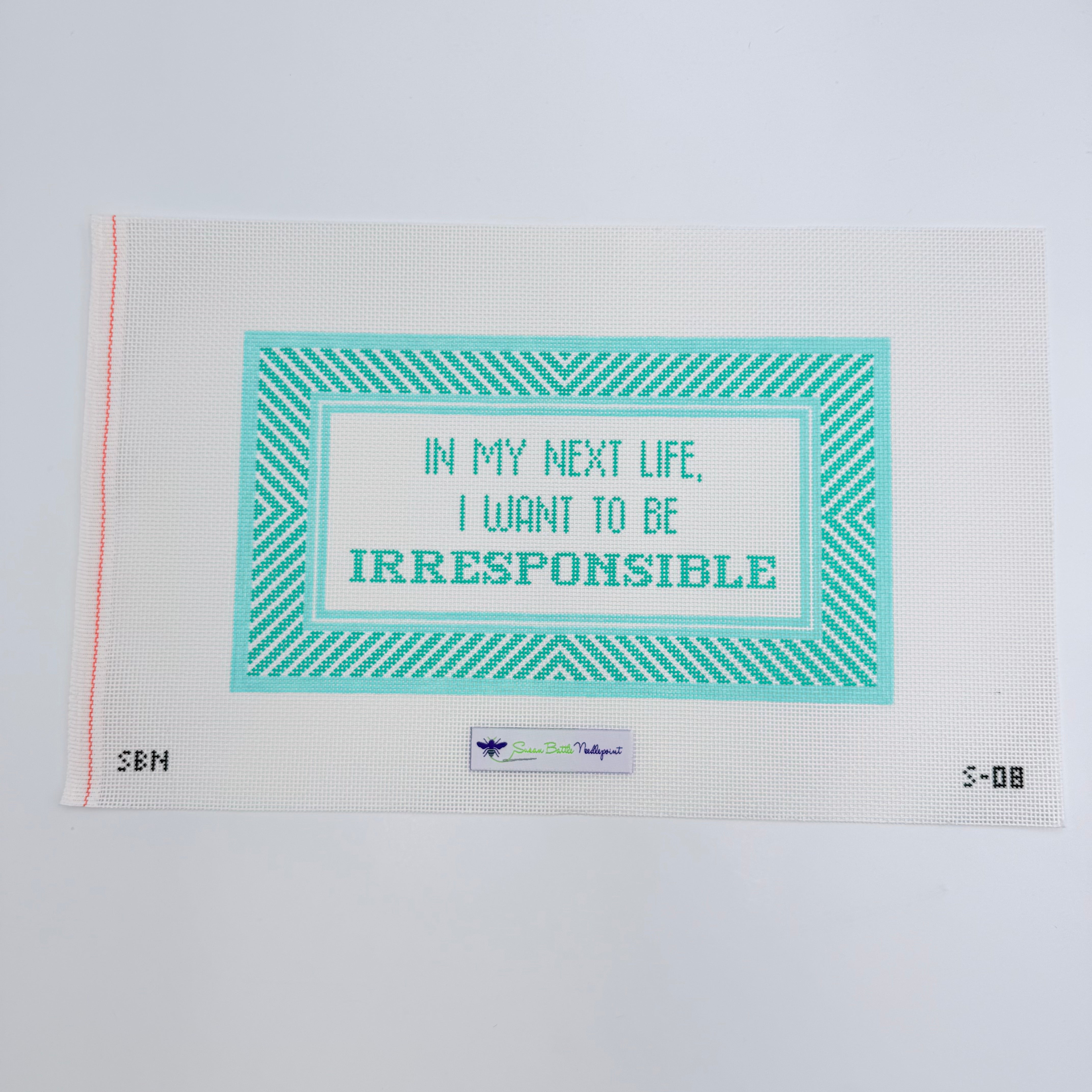 In My Next Life... Canvas - KC Needlepoint