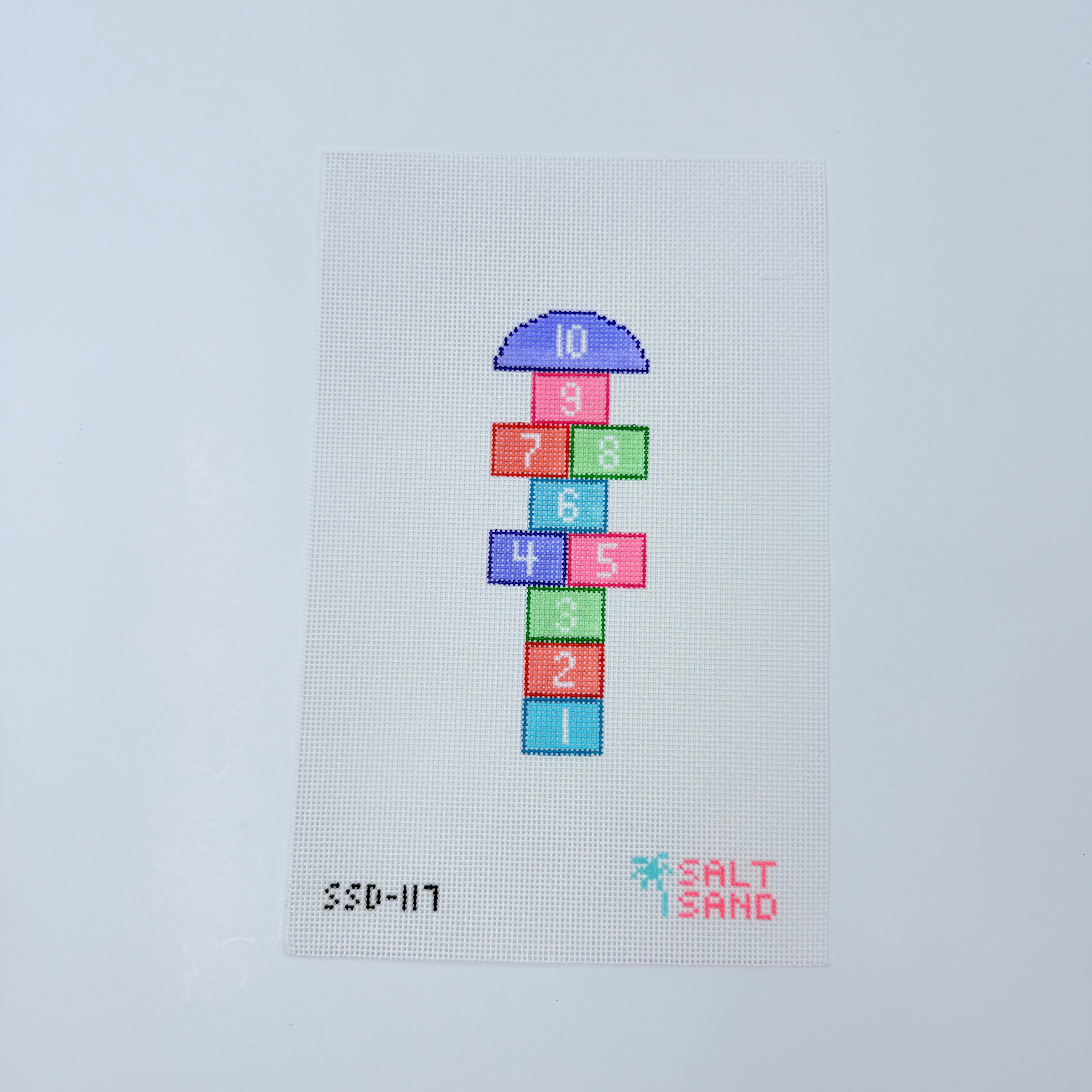 Hop Scotch Canvas - KC Needlepoint