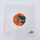 Halloween Black Cat Canvas - KC Needlepoint