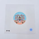 Low Country Christmas Round Canvas - KC Needlepoint