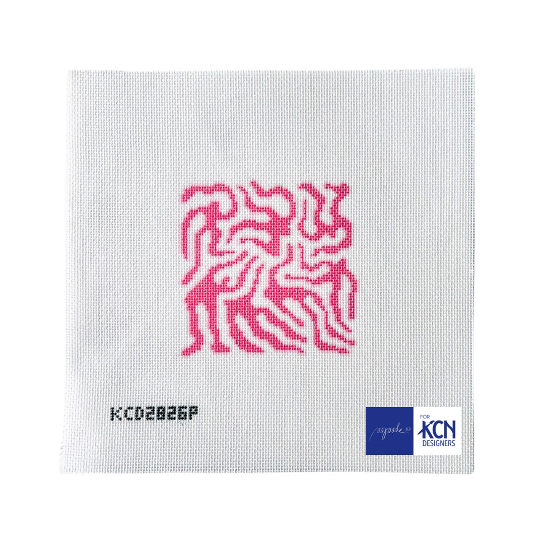 Pink Presley Goode Square – KC Needlepoint