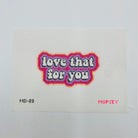 love that for you Canvas - KC Needlepoint