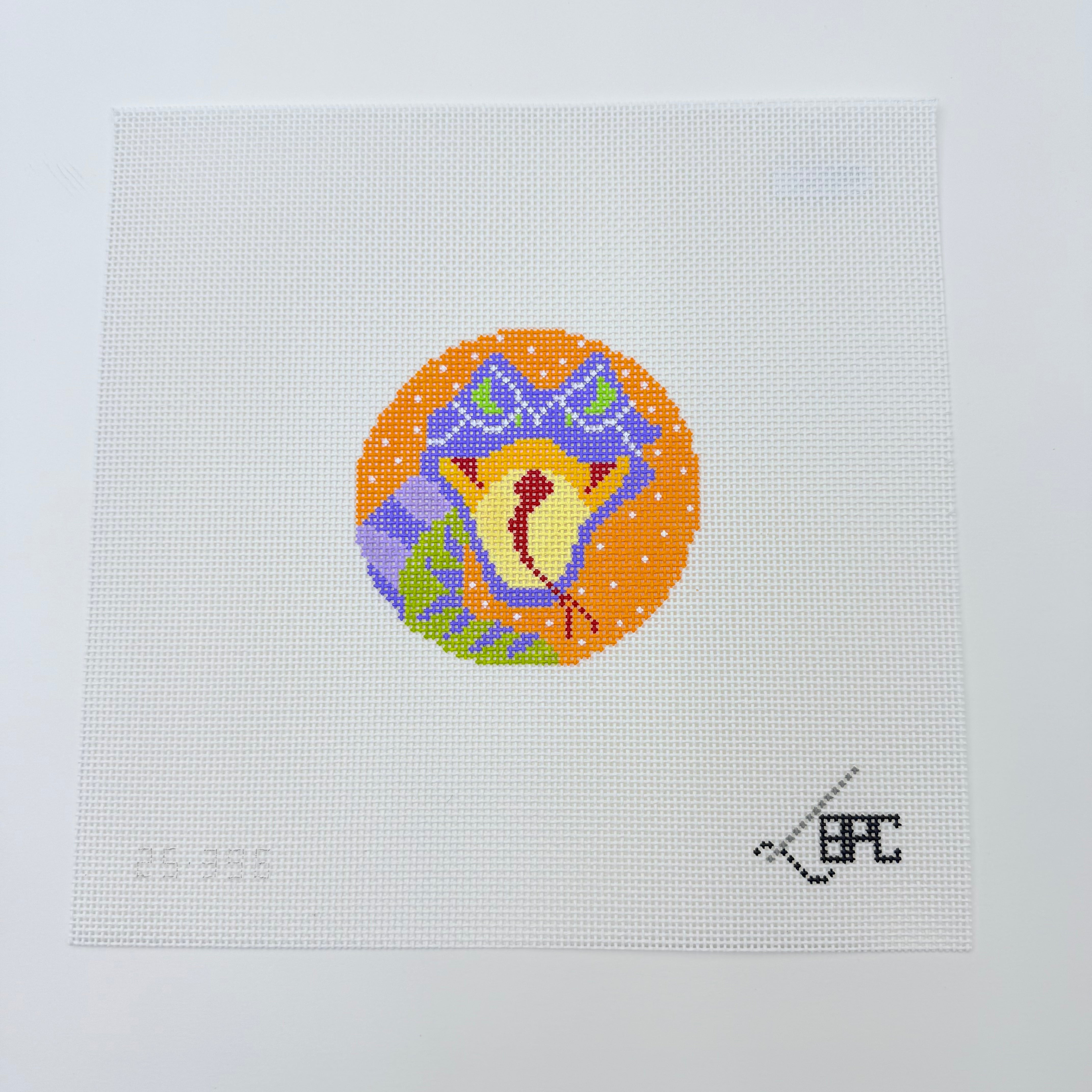 Halloween Viper Canvas - KC Needlepoint