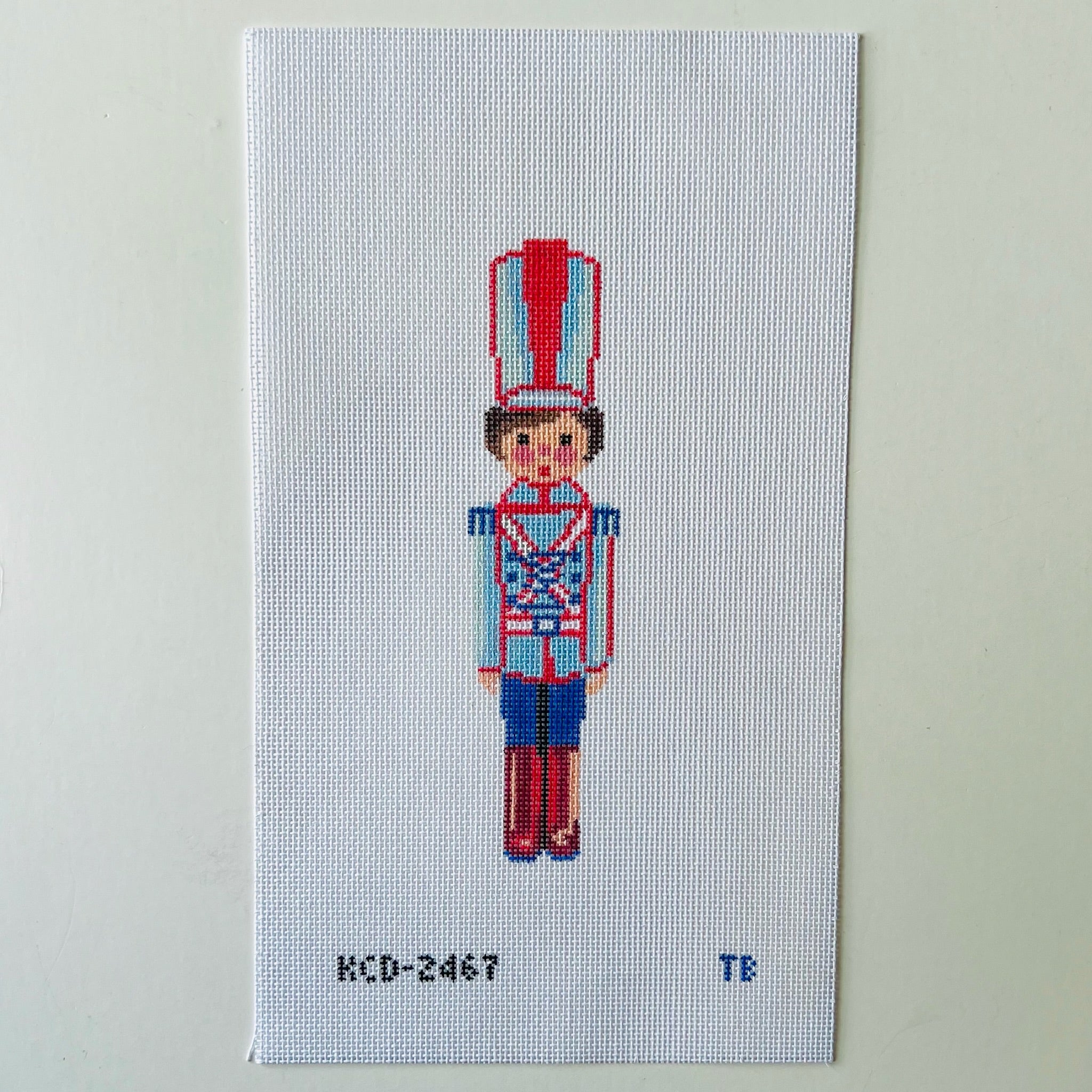 Single Toy Soldier - KC Needlepoint
