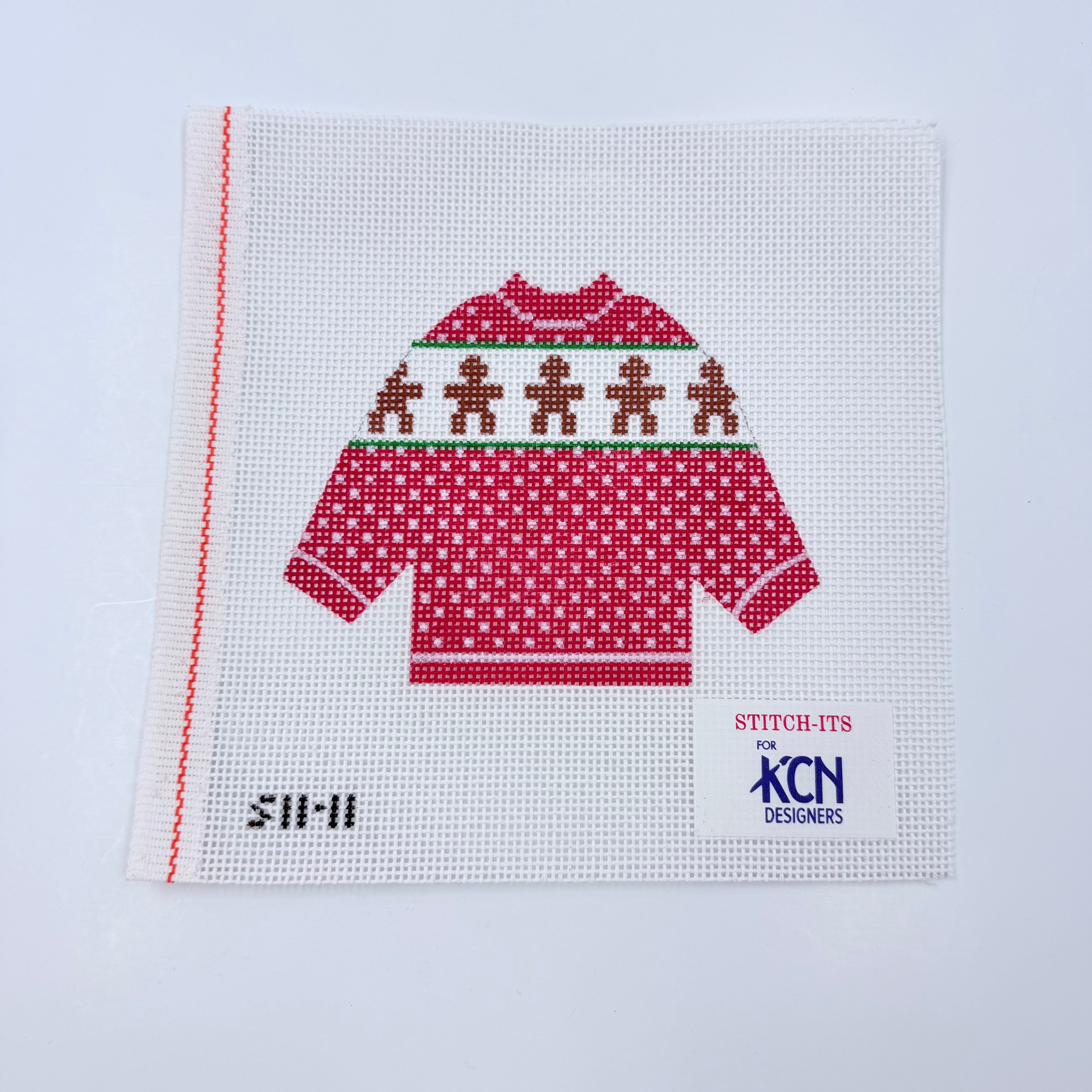 Gingerbread Pullover - KC Needlepoint