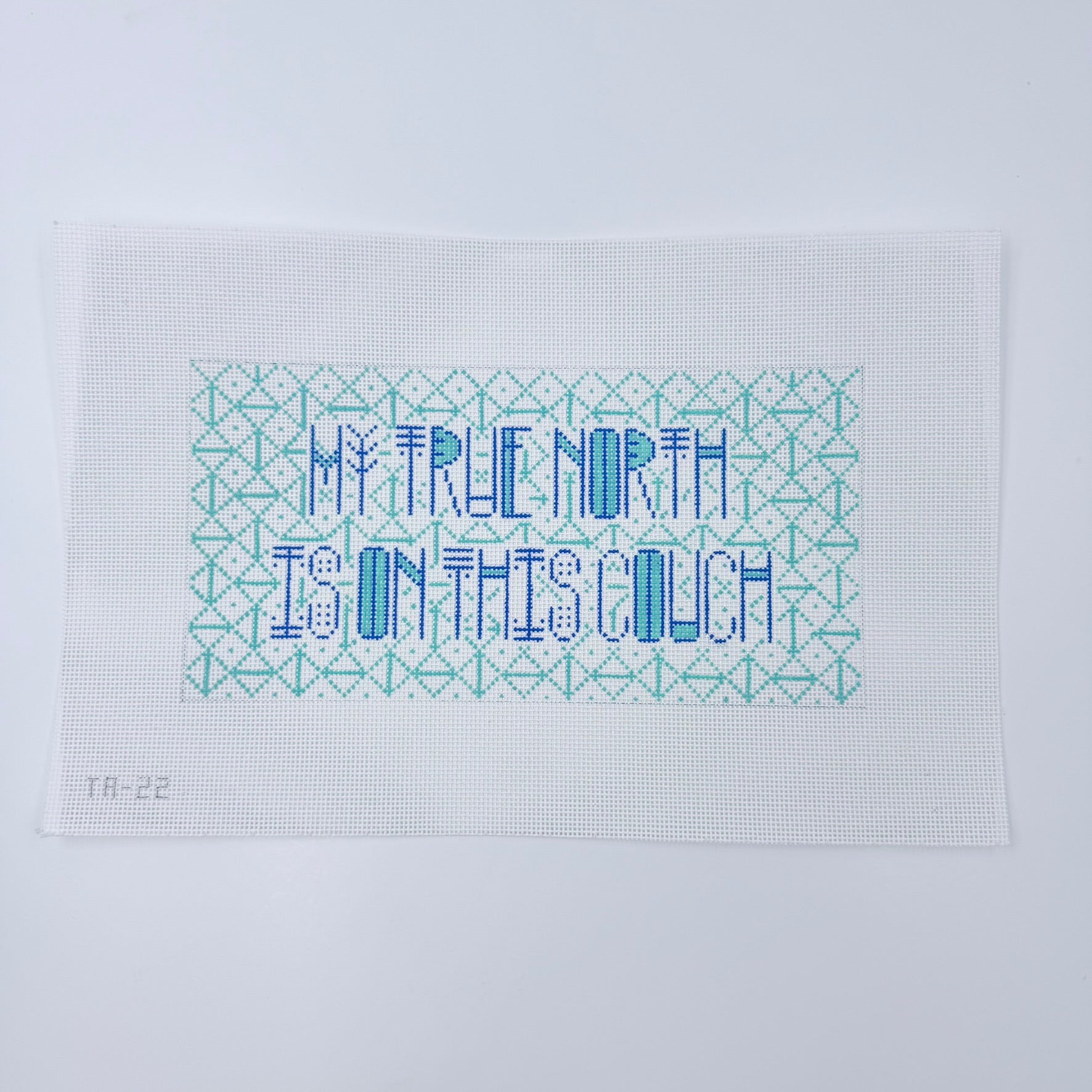 My True North Needlepoint Canvas - KC Needlepoint