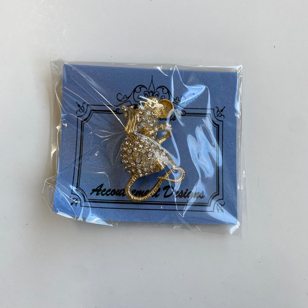 Diamond Mouse Needle Minder - KC Needlepoint