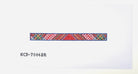 Red Tartan Short Barrette Canvas - KC Needlepoint