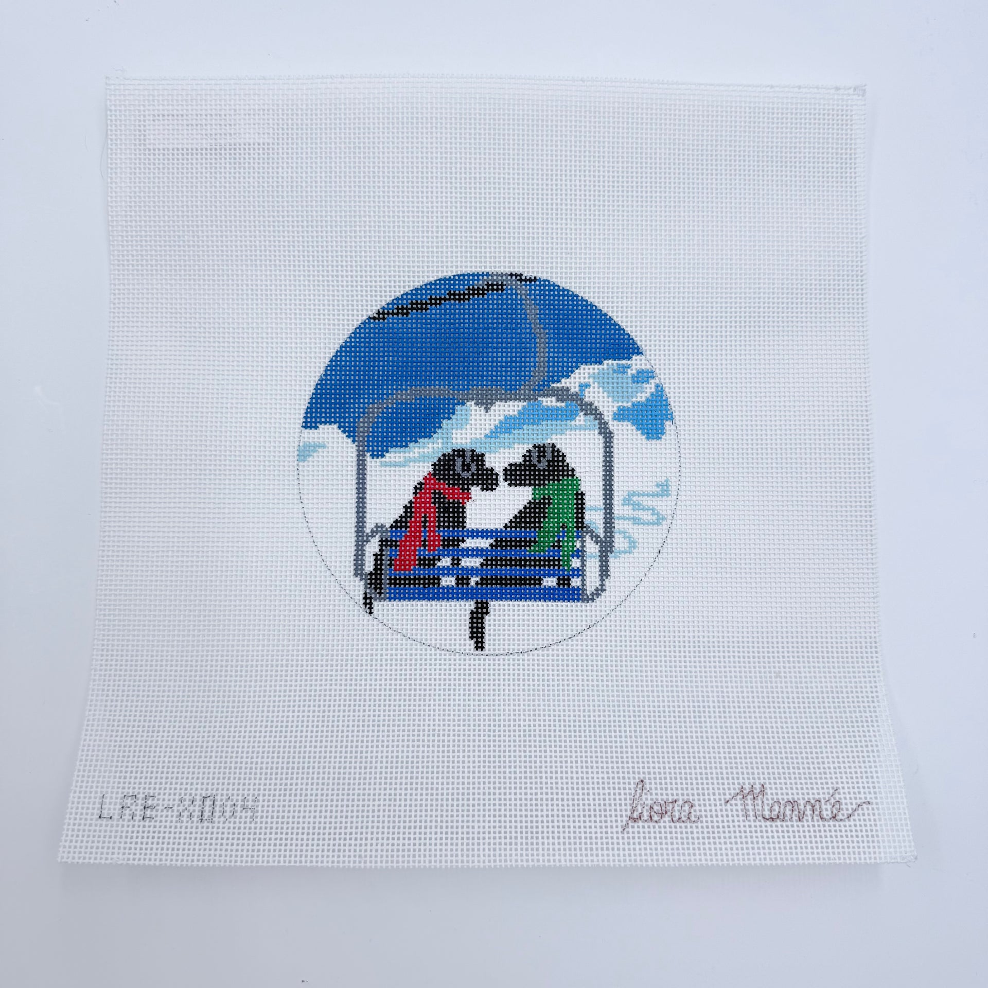 Ski Lift Love – KC Needlepoint