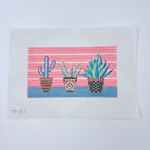 Cactivist Chic Needlepoint Canvas - KC Needlepoint
