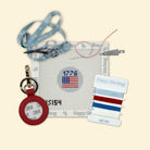 1776 Bag Tag/Key Fob Kit - KC Needlepoint