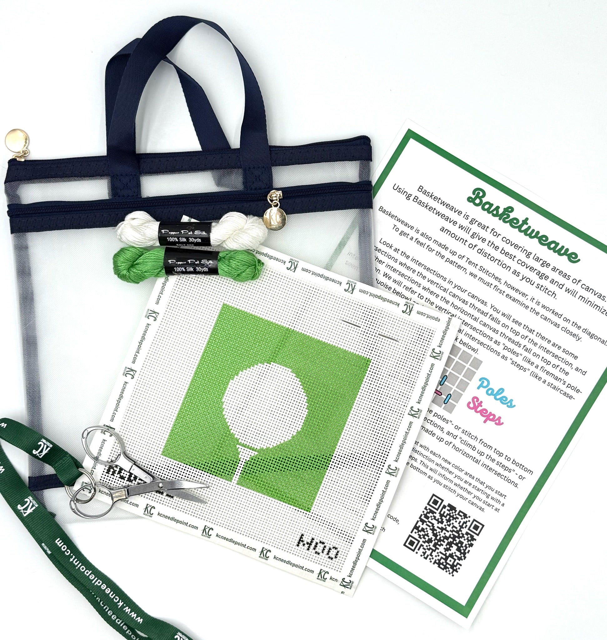 The Beginner Golf Kit - KC Needlepoint